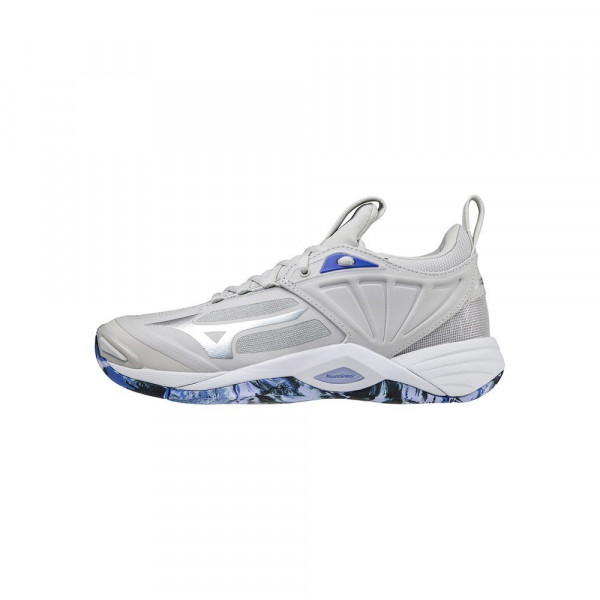 MIZUNO WAVE MOMENTUM 2 Women, grau-blau / Restposten %